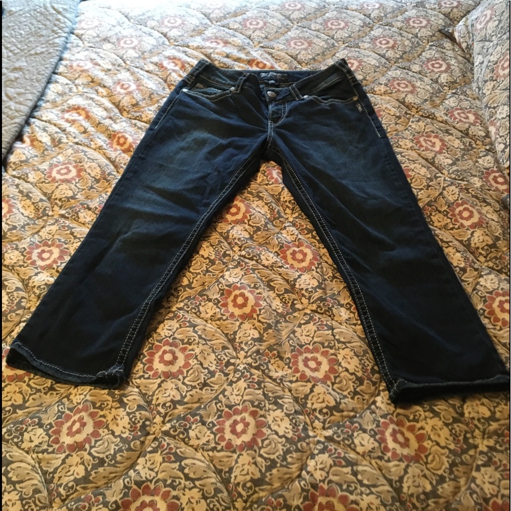 Silver Jeans Capri